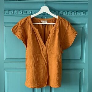 Women's Universal Threads Flounce Sleeve Top